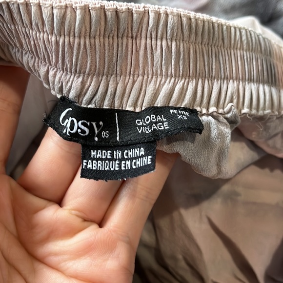 Anthropologie Gypsy 05 Seascape Silk Skirt - Picture 9 of 11